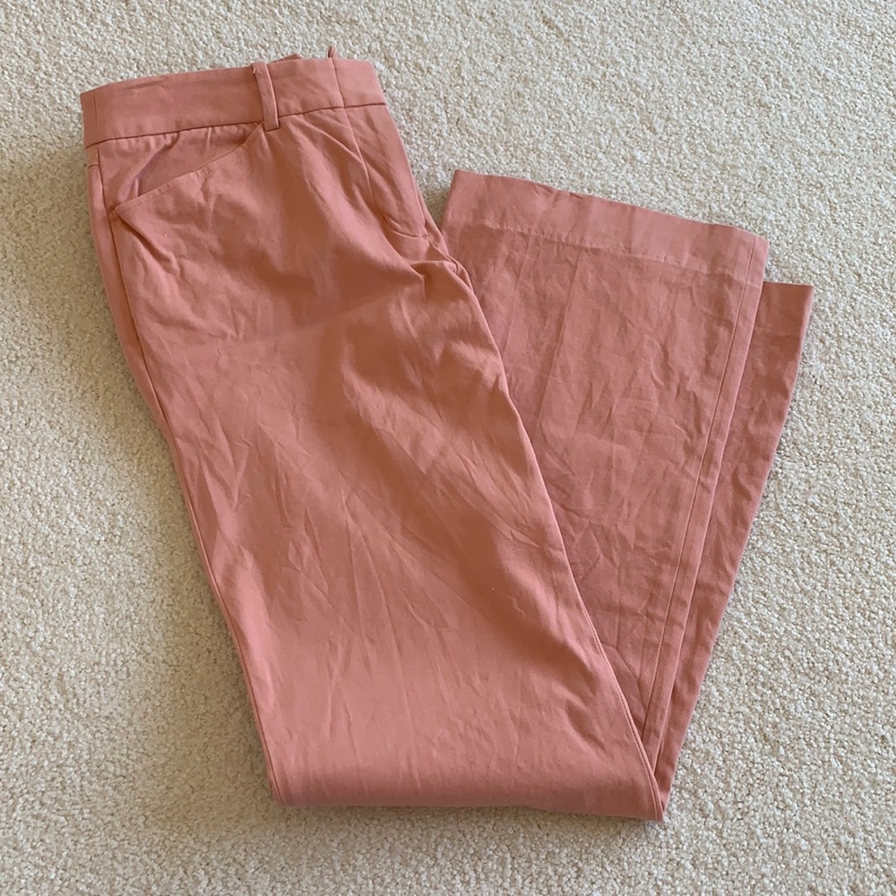 BCBG MaxAzria straight leg cotton pants